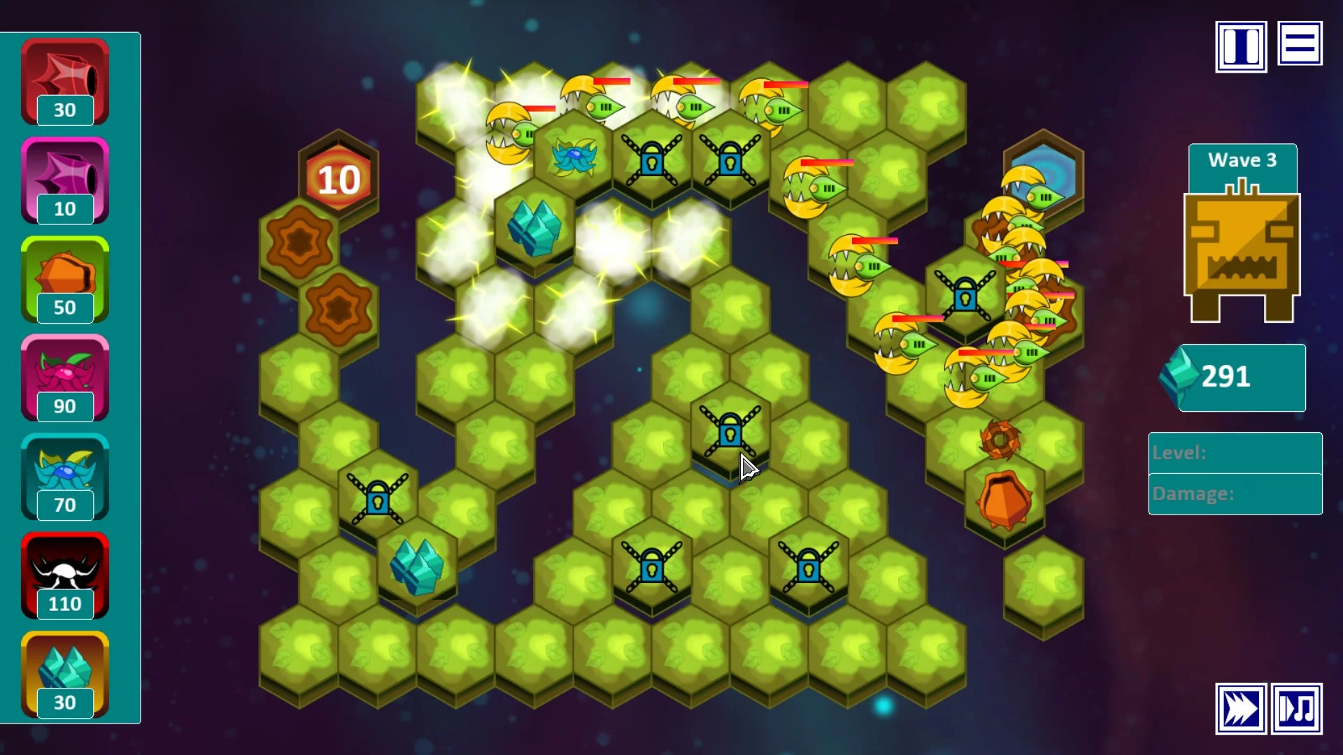 Изображение игры: Myriad Tower Defense