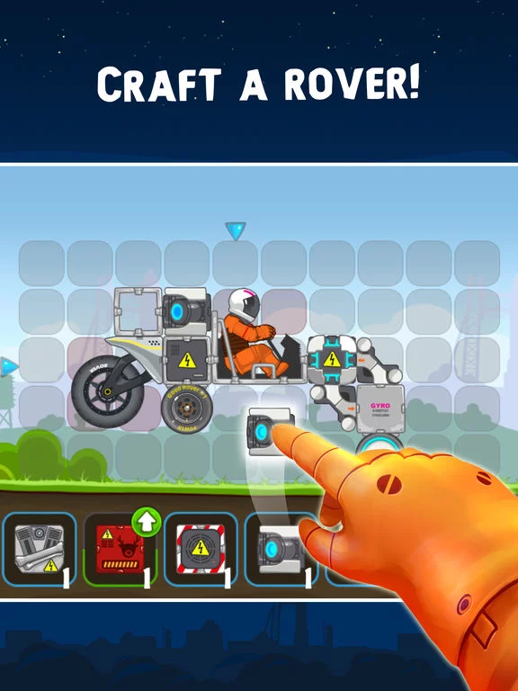 Изображение игры: RoverCraft Space Racing