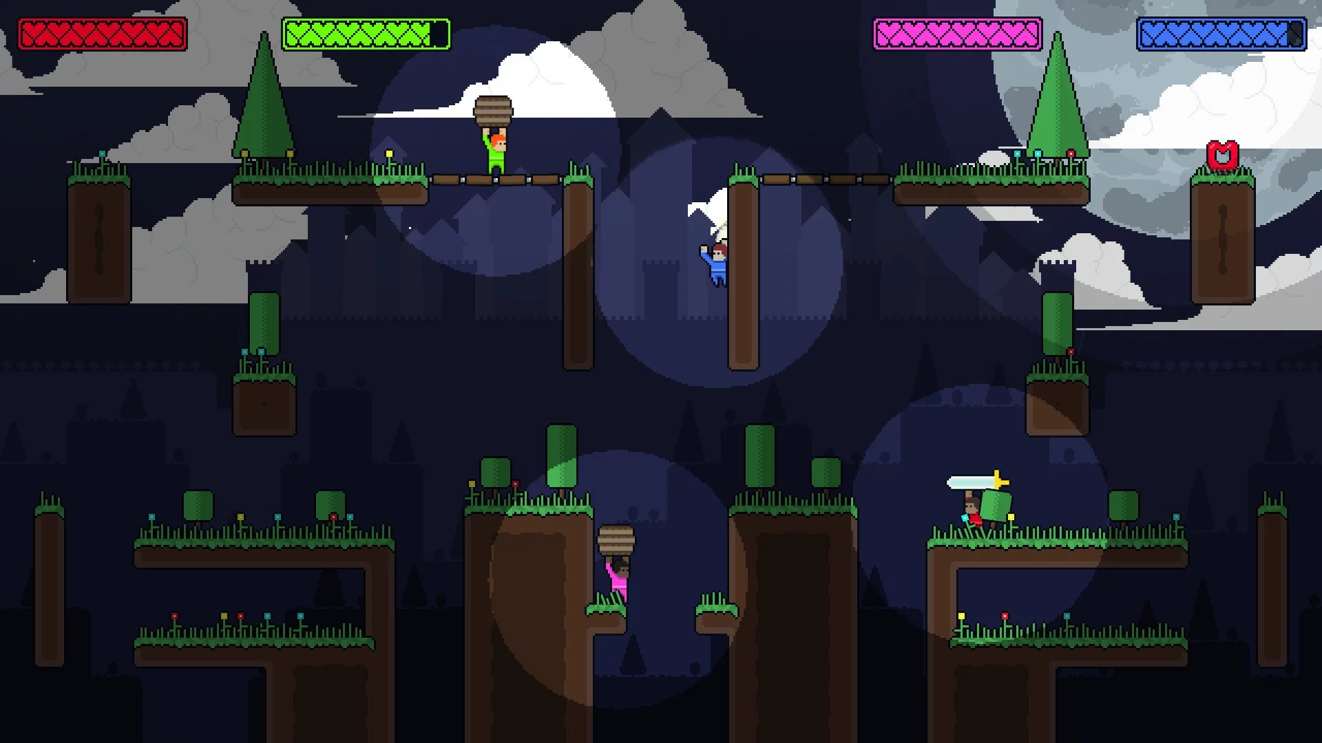 Изображение игры: Pixels can fight