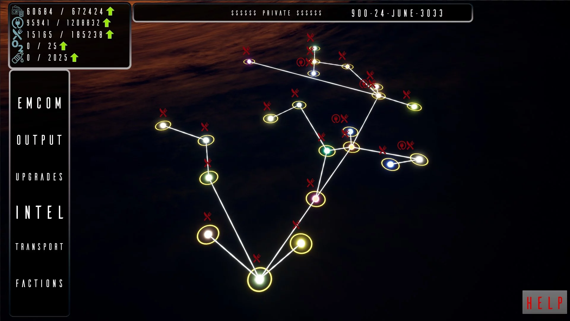 Изображение игры: Galactic Management
