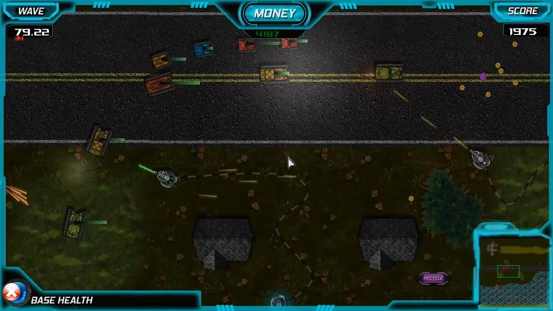 Изображение игры: Defence War