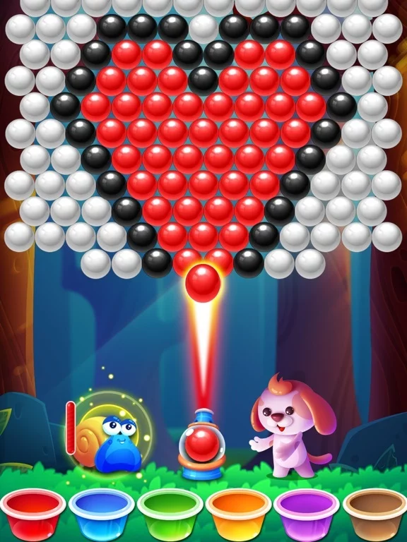 Изображение игры: Bubble Shooter: Magic Snail