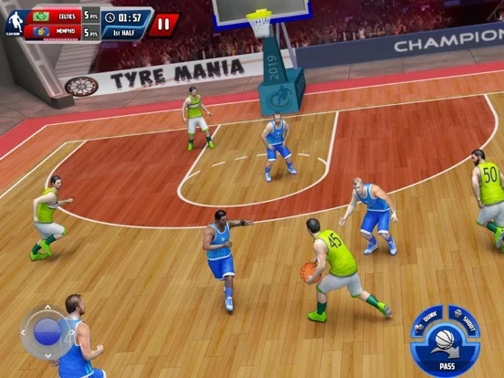 Изображение игры: Basketball Dunk Hoop 2019