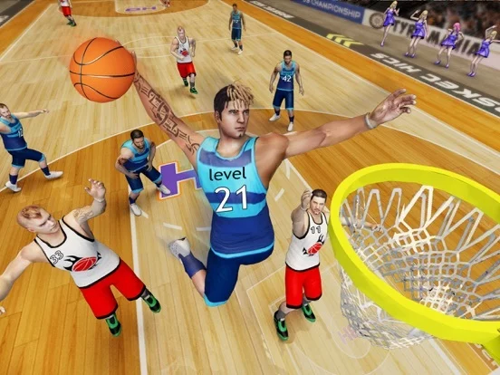 Изображение игры: Basketball Dunk Hoop 2019