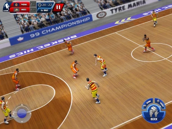 Изображение игры: Basketball Dunk Hoop 2019