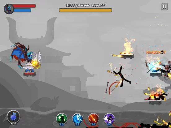Изображение игры: Stickfight Archer