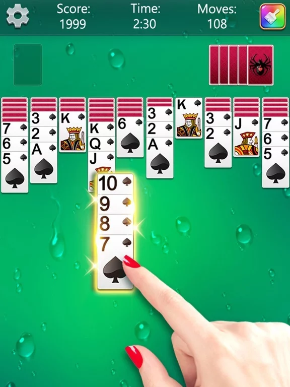 Изображение игры: Spider Solitaire Fun
