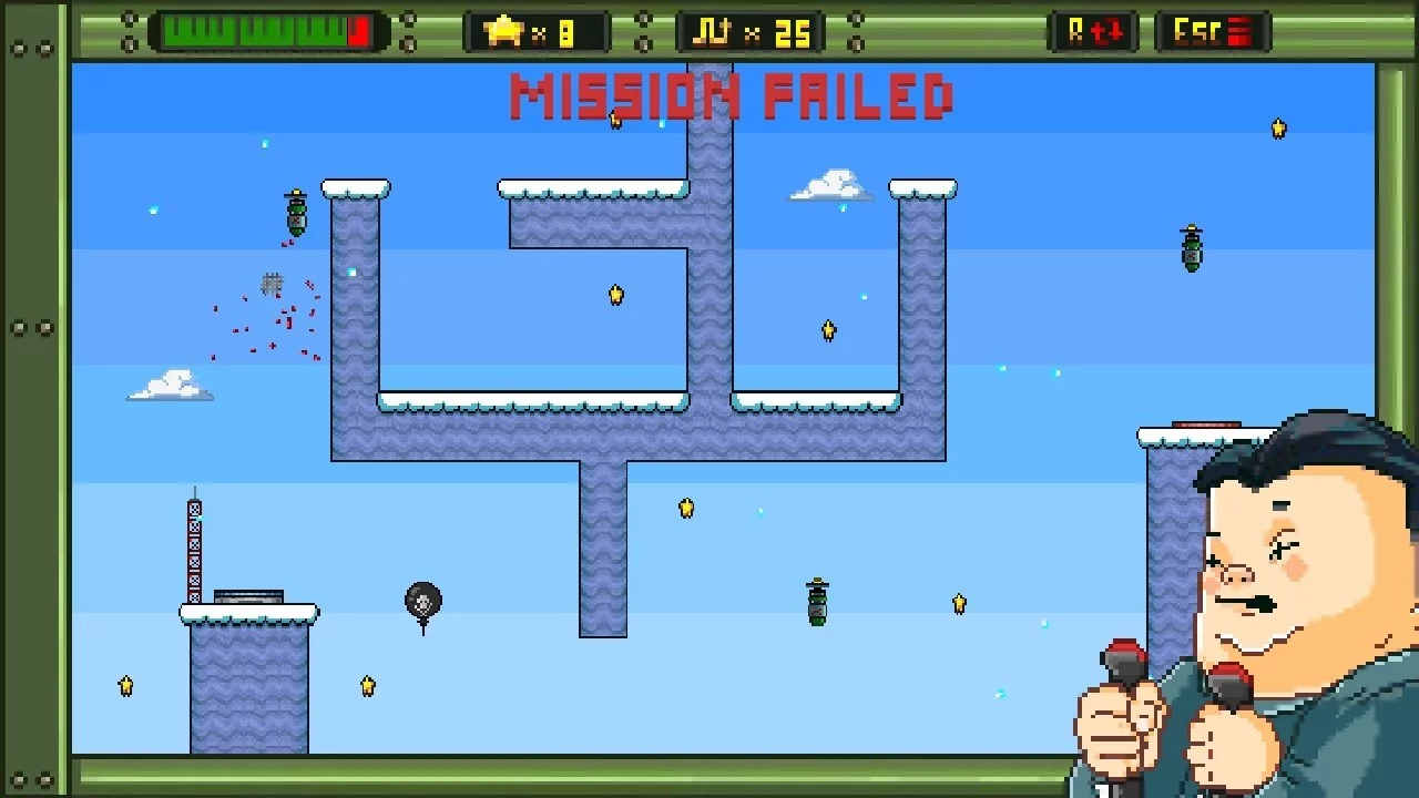 Изображение игры: King rocket