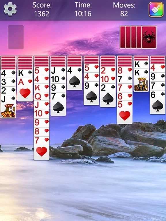 Изображение игры: Spider Solitaire Fun