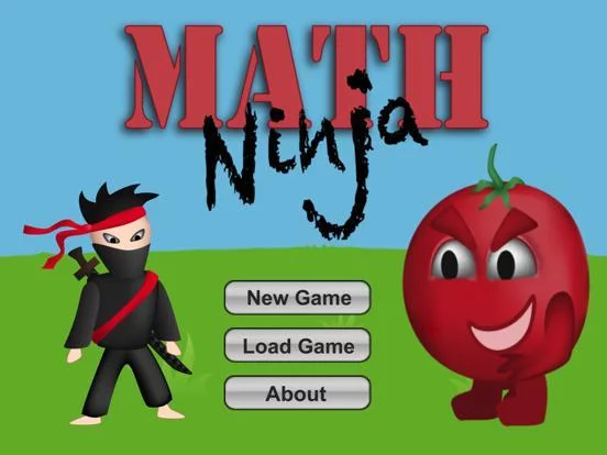 Изображение игры: Math Ninja HD