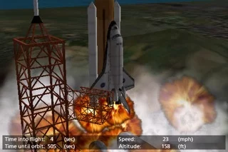 Изображение игры: Space Shuttle
