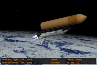 Изображение игры: Space Shuttle