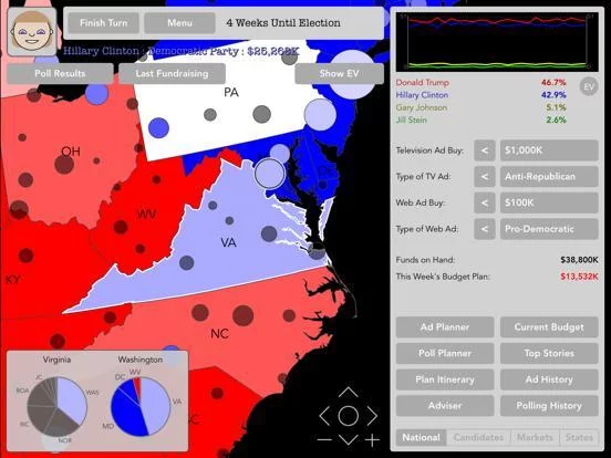 Изображение игры: Election Manager 2016