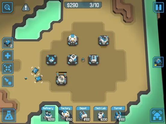 Изображение игры: zCube - 3D RTS