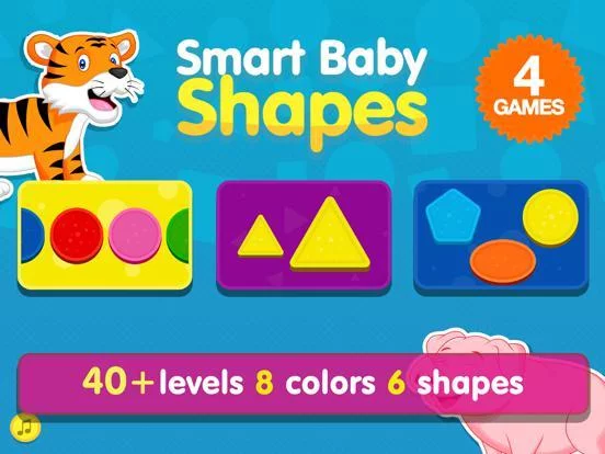 Изображение игры: Smart Baby Shapes: Learning games for toddler kids