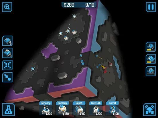 Изображение игры: zCube - 3D RTS