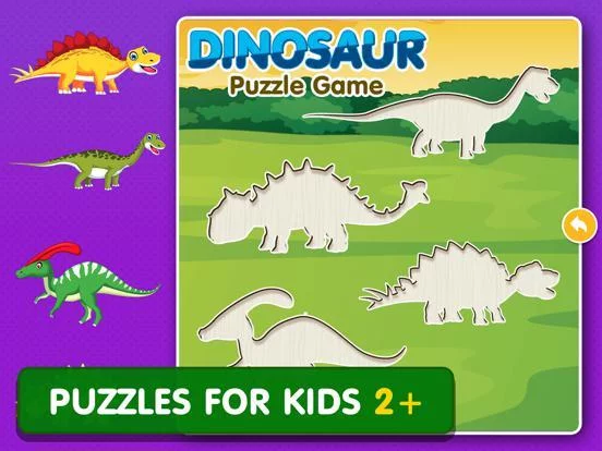 Изображение игры: Dinosaur Games: Puzzle for Kids & Toddlers
