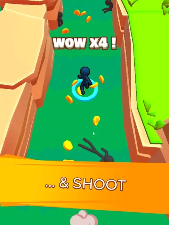 Изображение игры: Stickman Dash!