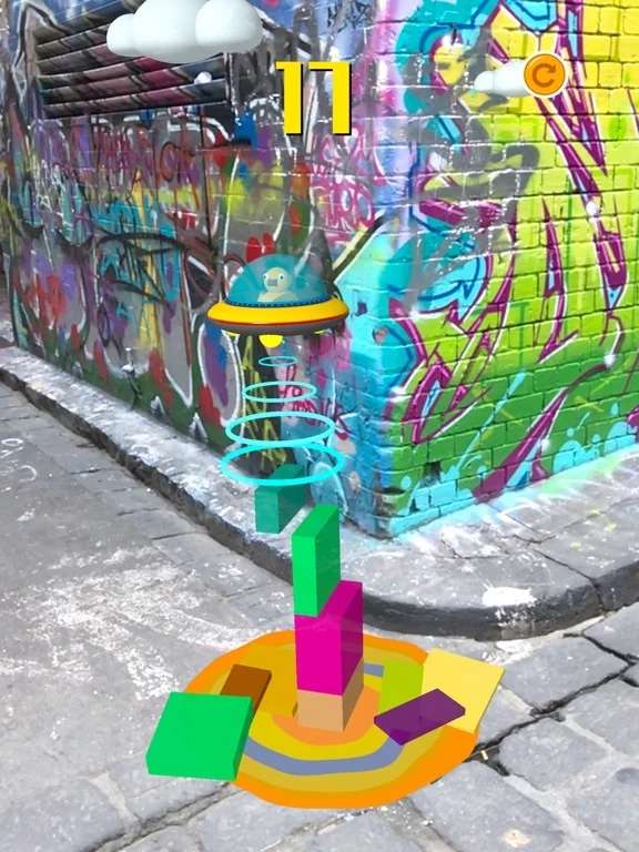 Изображение игры: Let's Stack AR!