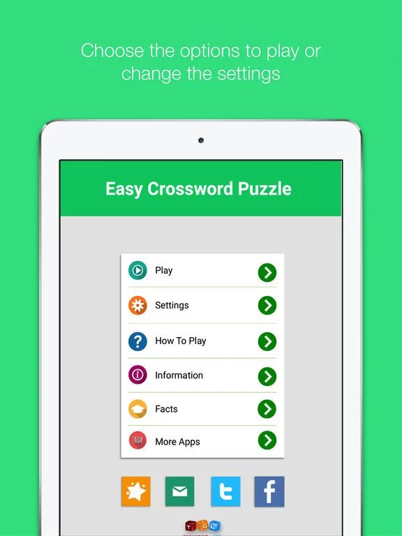 Изображение игры: Easy Crossword Puzzle