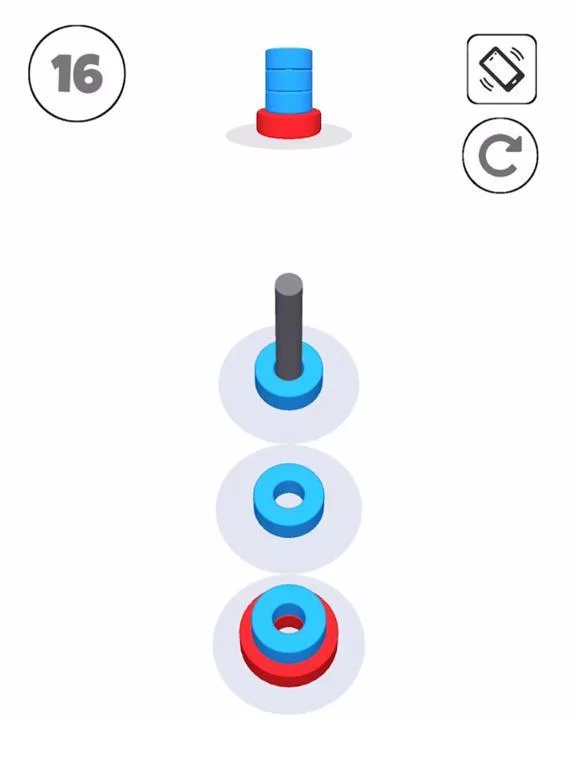 Изображение игры: Color Circles 3D