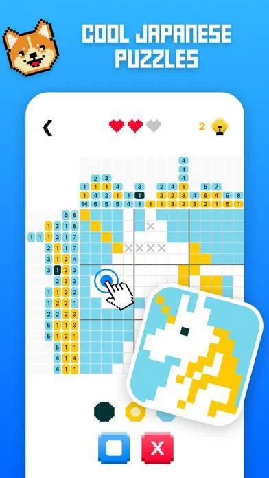 Изображение игры: Nonogram - griddler puzzles