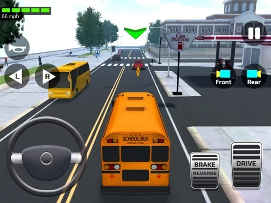 Изображение игры: School Bus Simulator Games 3D