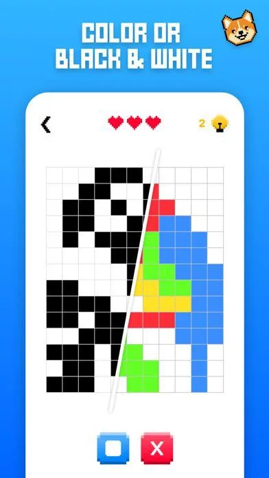Изображение игры: Nonogram - griddler puzzles