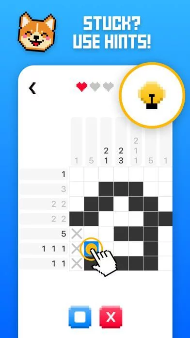 Изображение игры: Nonogram - griddler puzzles