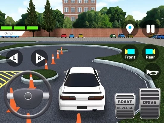 Изображение игры: Driving Test Simulator Games
