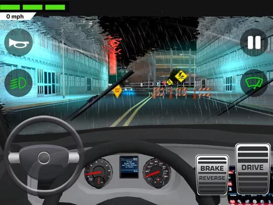 Изображение игры: Driving Test Simulator Games