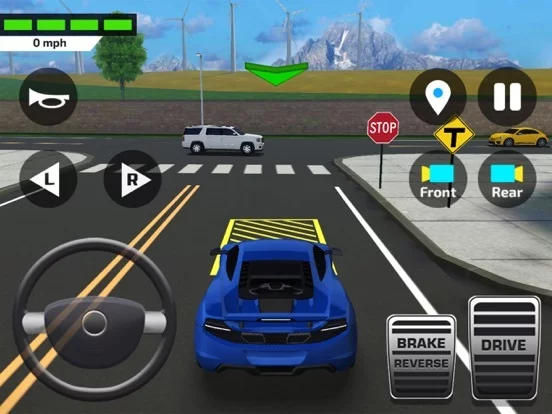 Изображение игры: Driving Test Simulator Games