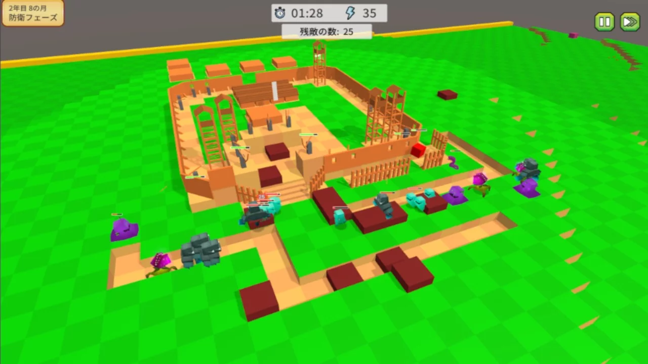 Изображение игры: Bonsai Castles