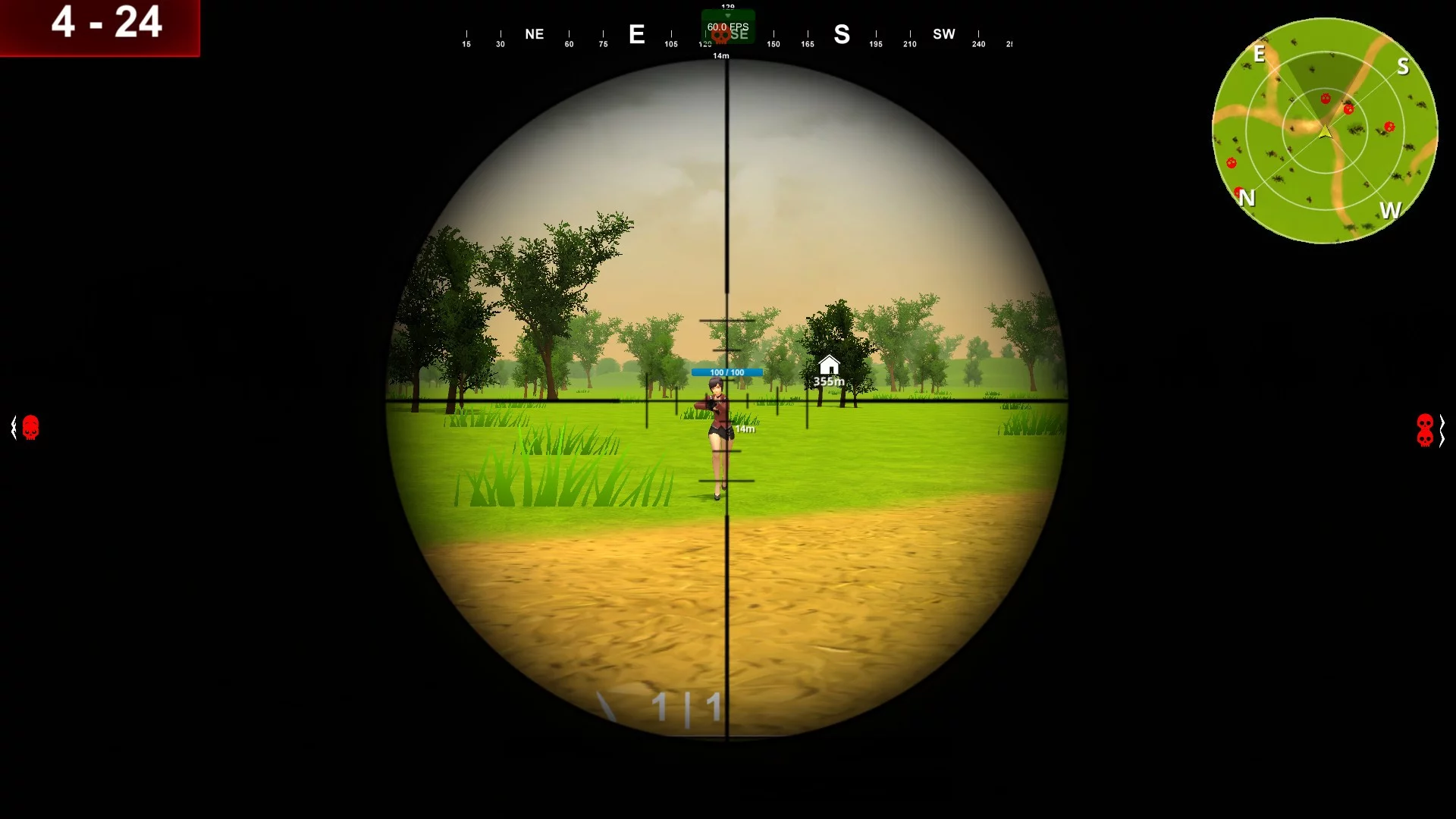Изображение игры: Battle Survive Hentai