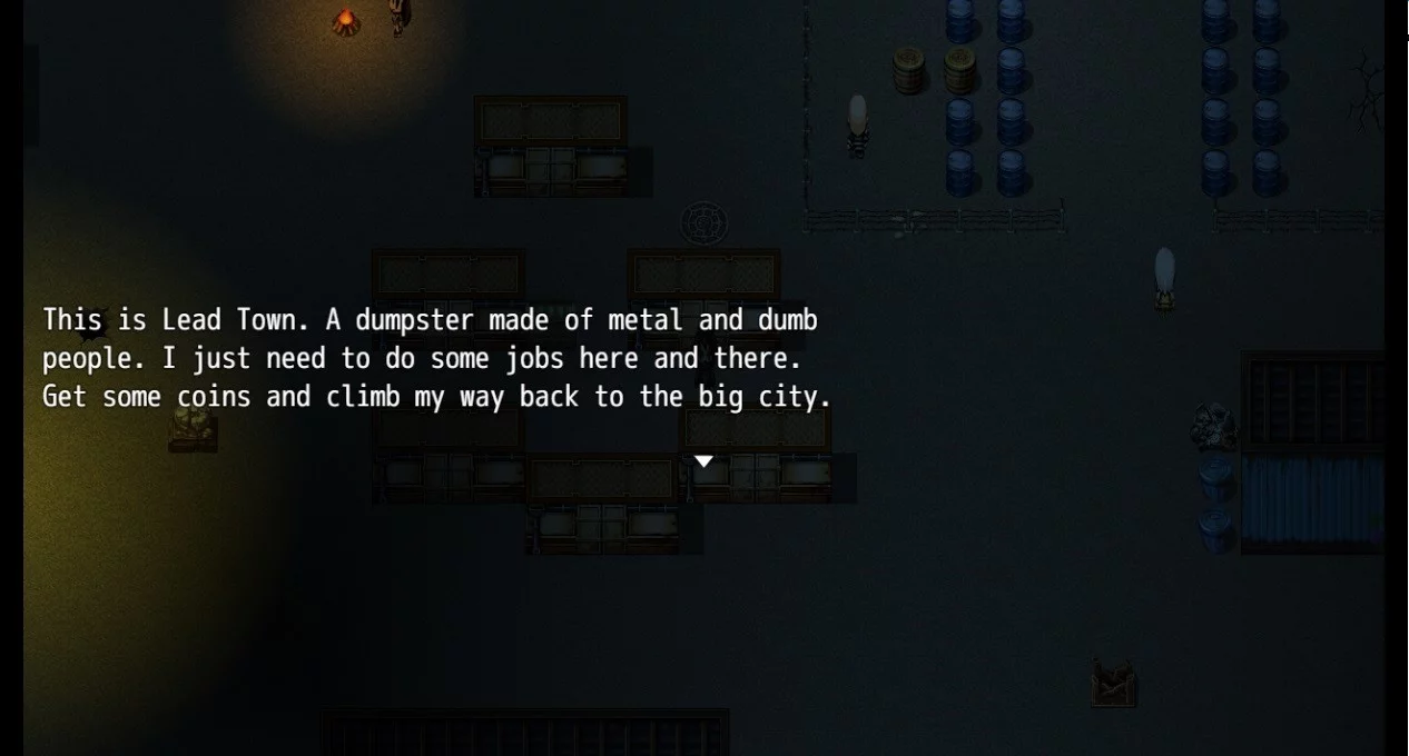 Изображение игры: A Dark World: The Glowing City