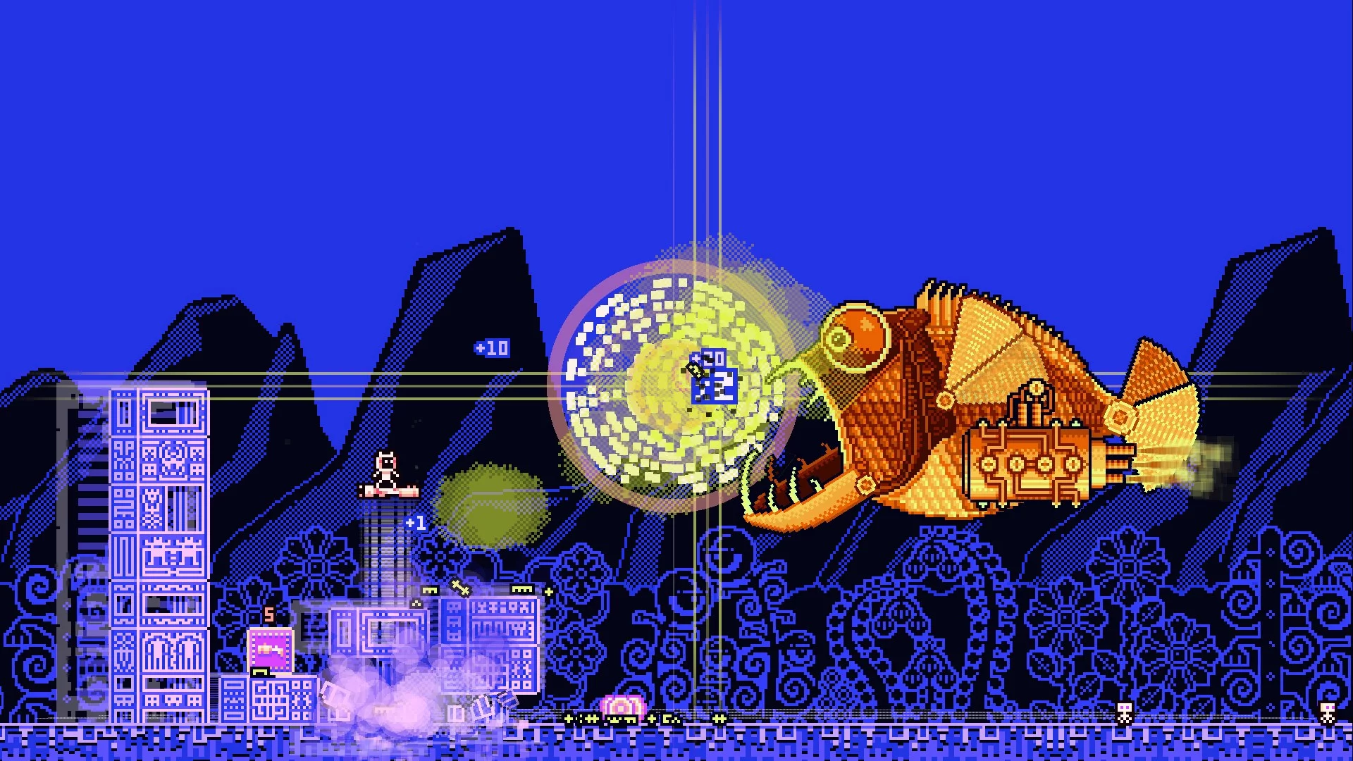 Изображение игры: Jetboard Joust: Next-Generation Retro