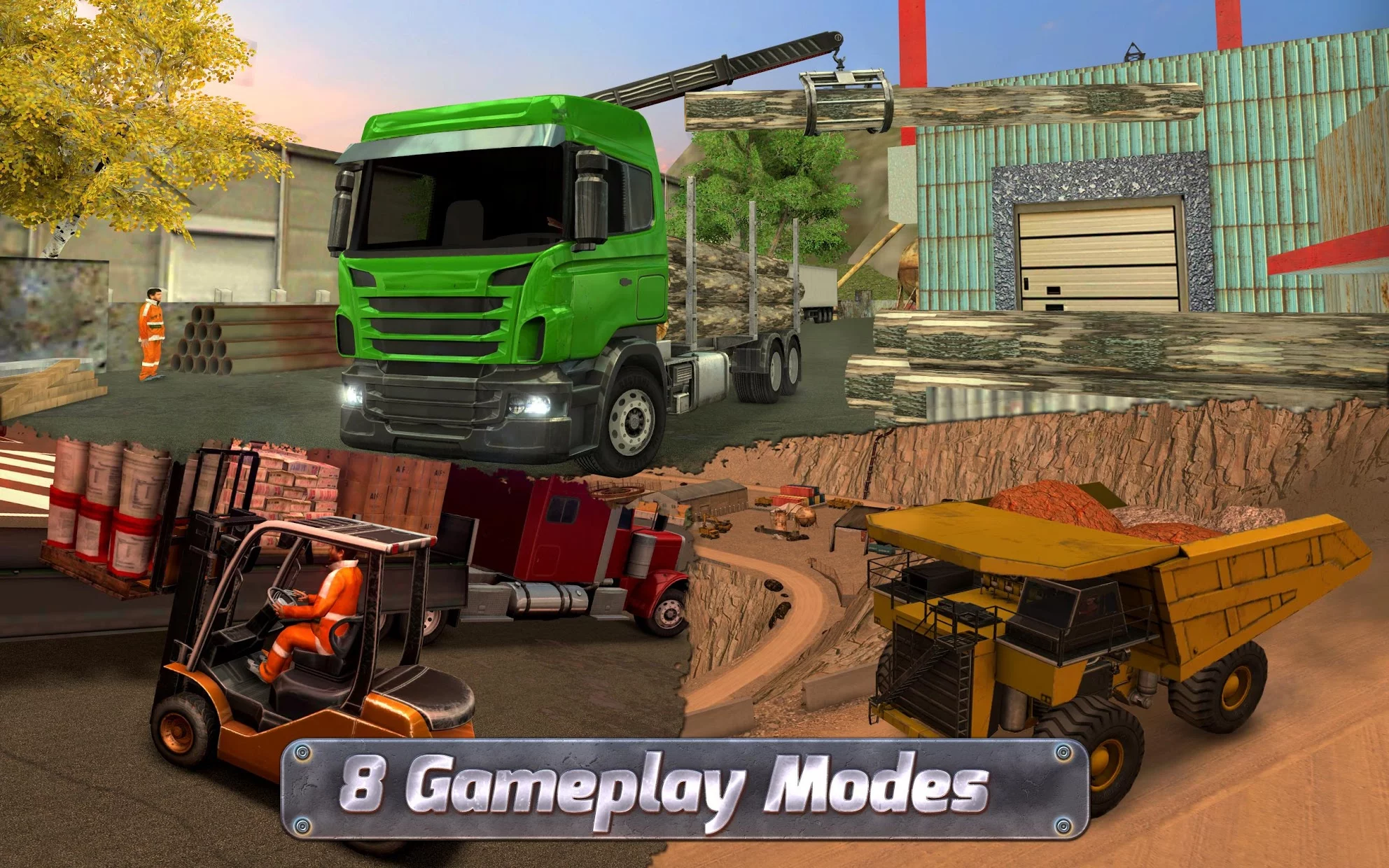 Изображение игры: Construction Sim 2017