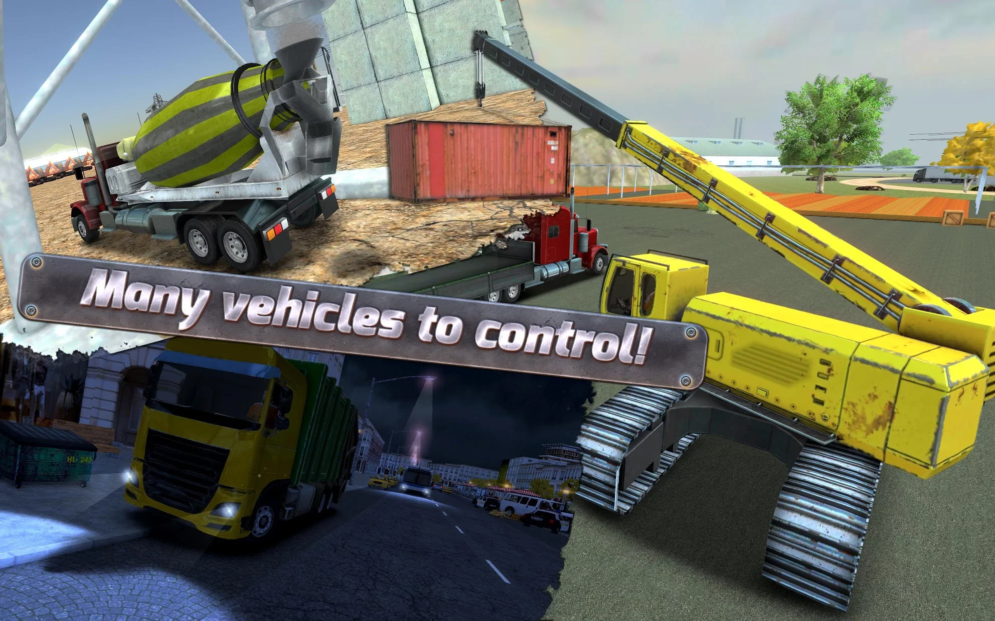 Изображение игры: Construction Sim 2017
