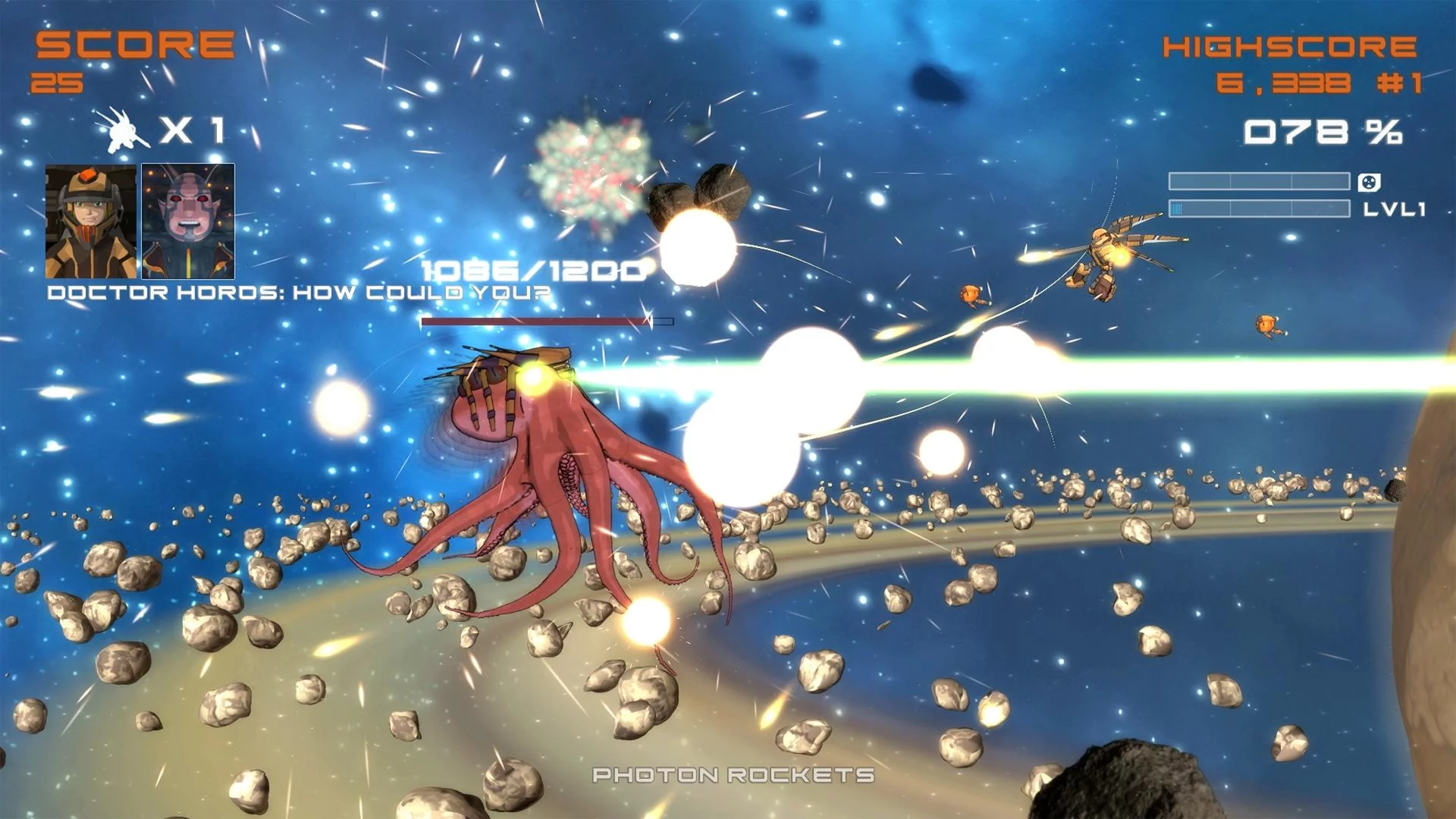Изображение игры: Quantum Revenge - Mecha Robot Space Shooter