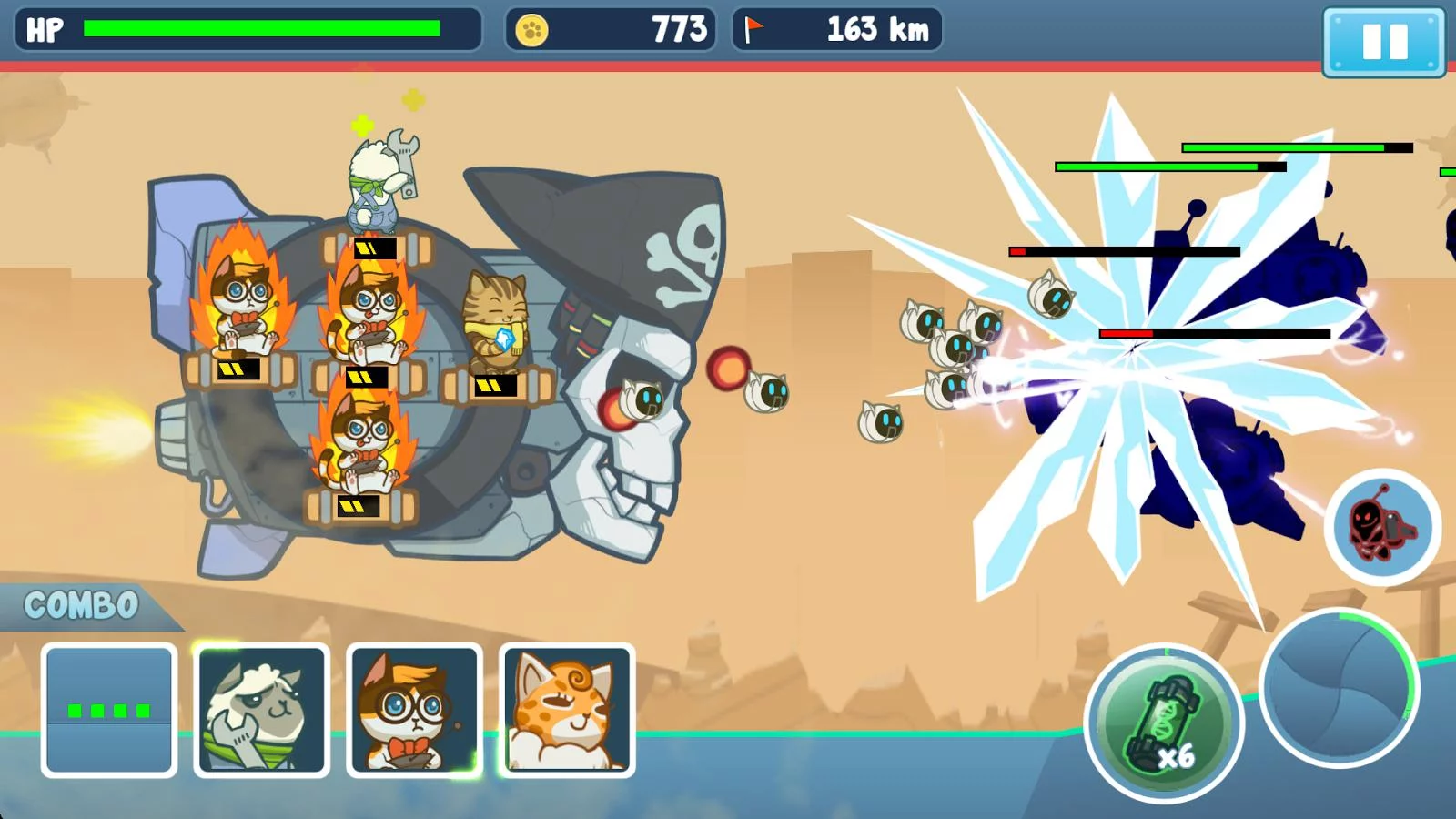 Изображение игры: Naughty Kitties - Cats Battle