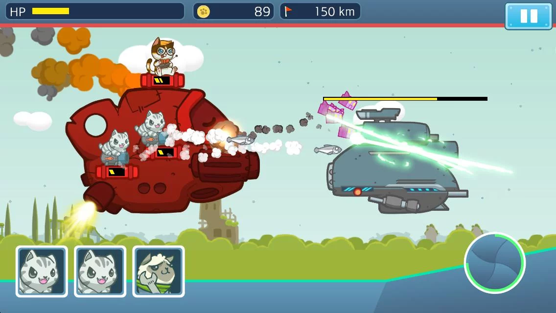 Изображение игры: Naughty Kitties - Cats Battle
