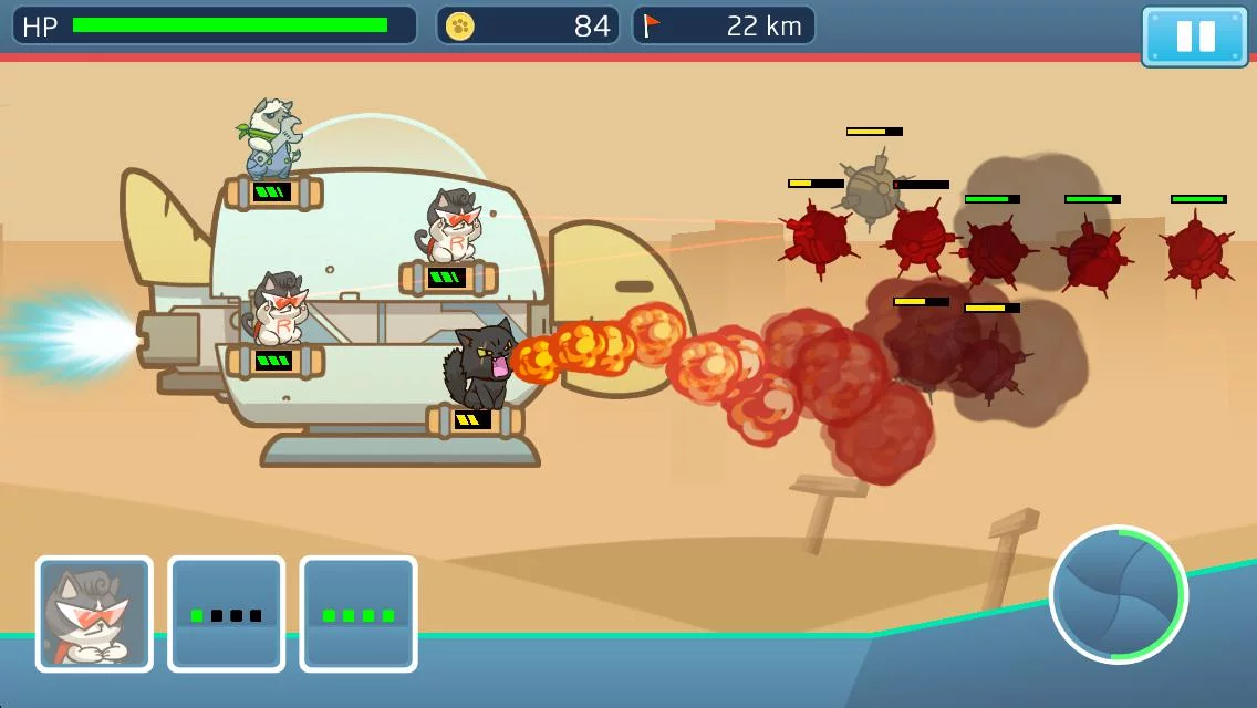 Изображение игры: Naughty Kitties - Cats Battle