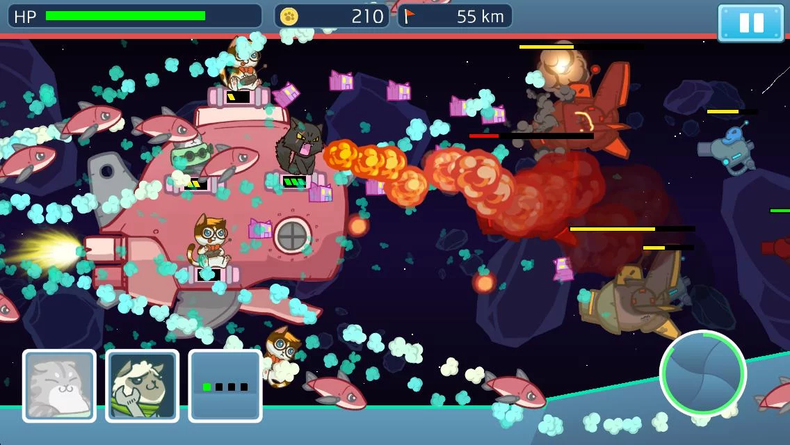 Изображение игры: Naughty Kitties - Cats Battle