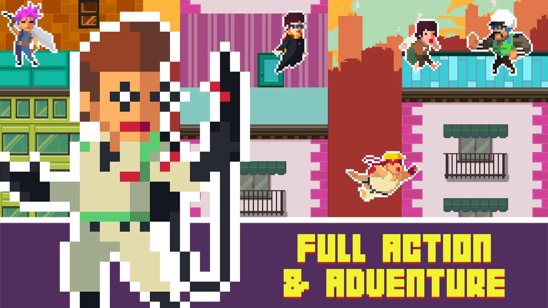 Изображение игры: Pixel Super Heroes