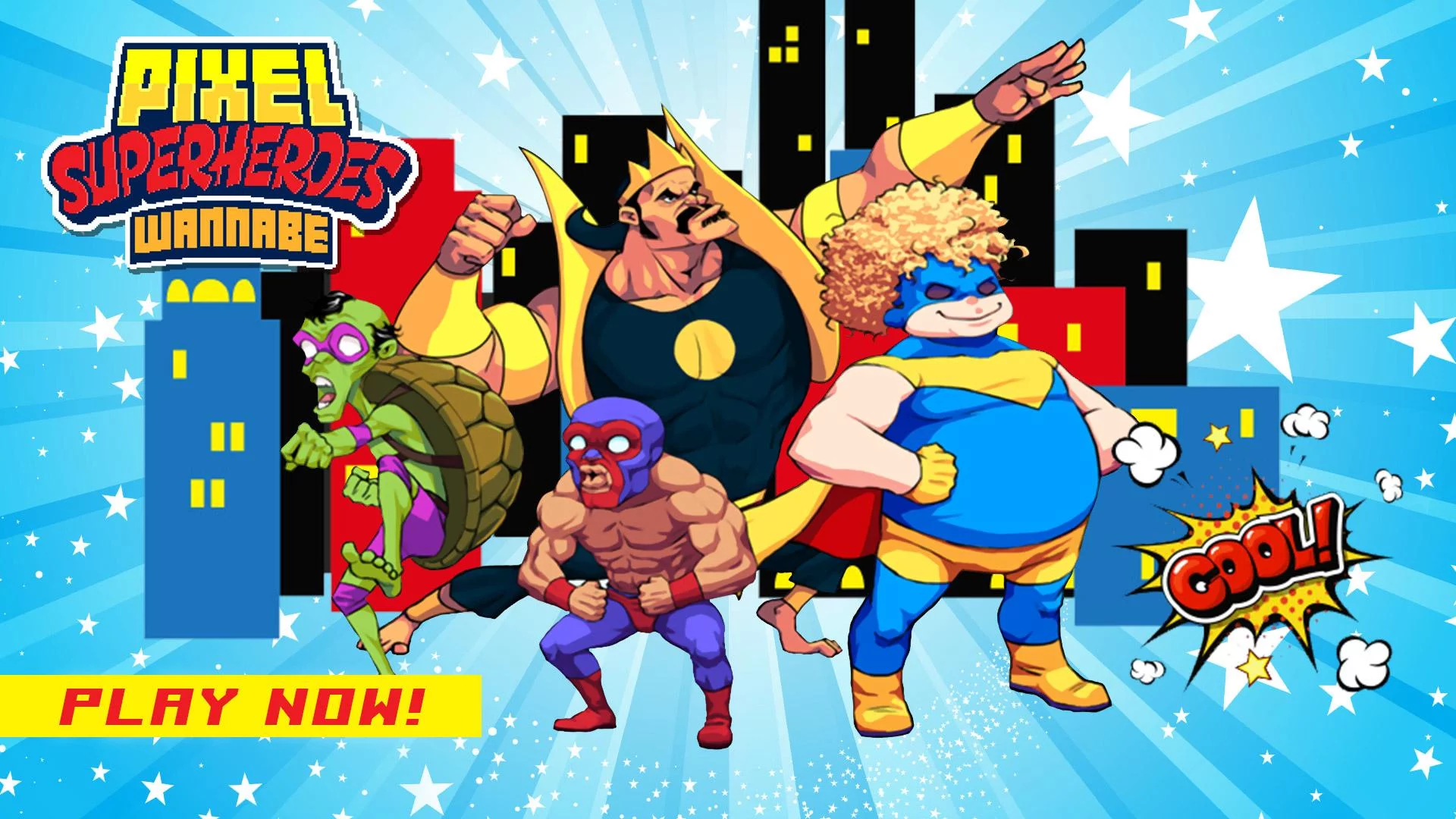Изображение игры: Pixel Super Heroes