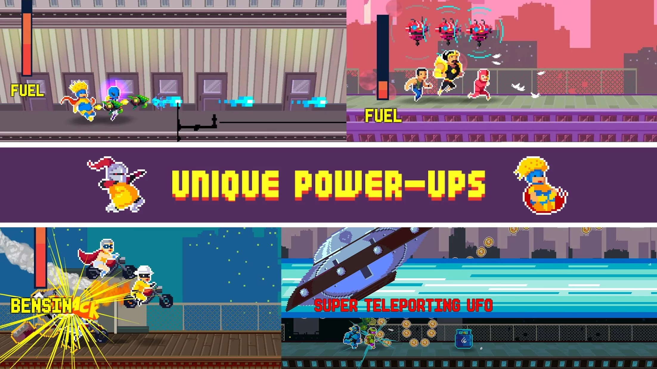 Изображение игры: Pixel Super Heroes