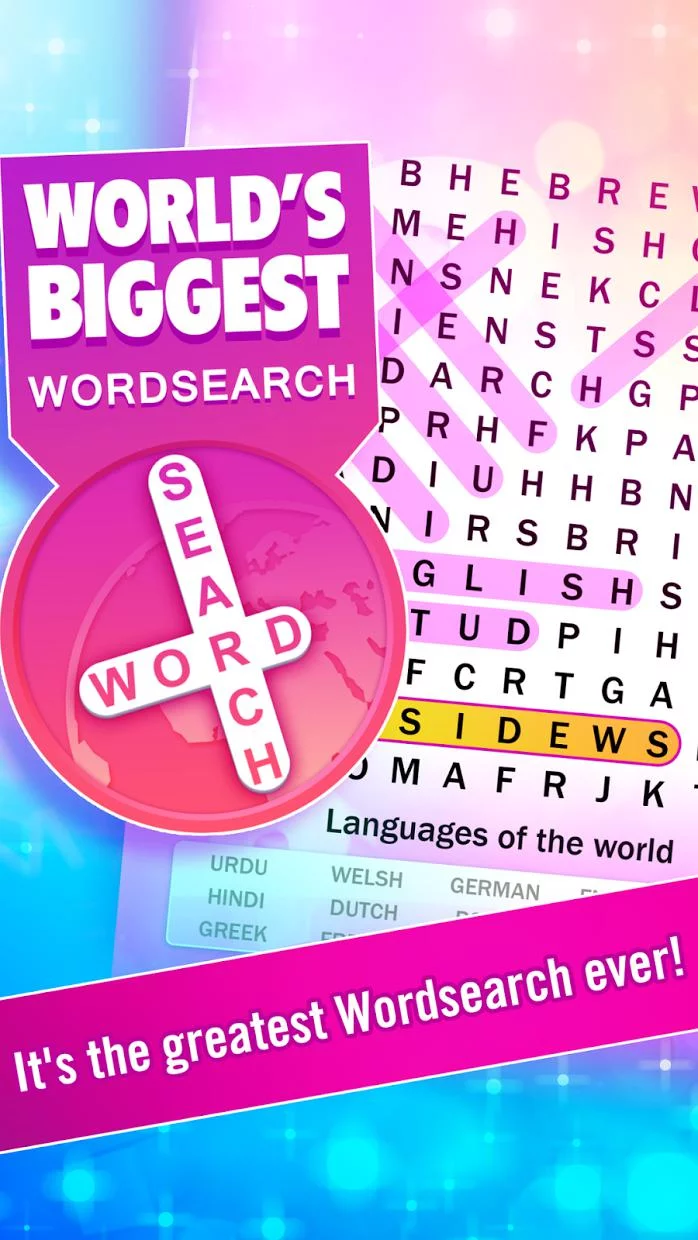 Изображение игры: World's Biggest Wordsearch