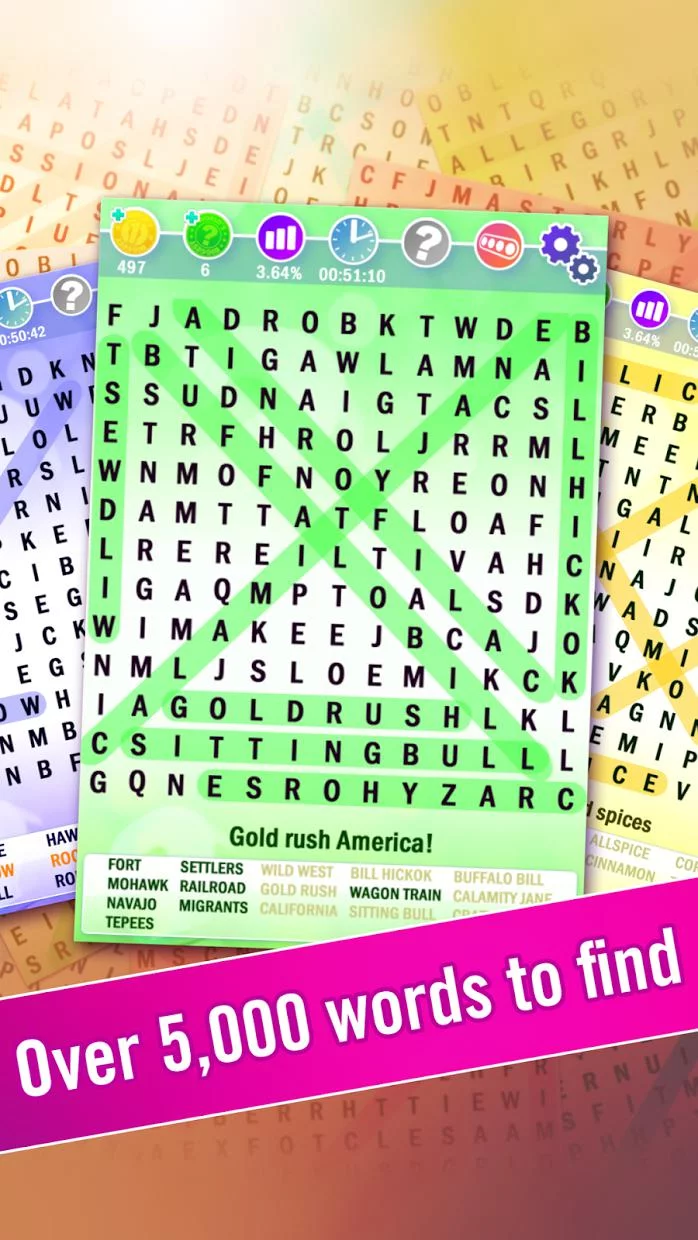 Изображение игры: World's Biggest Wordsearch