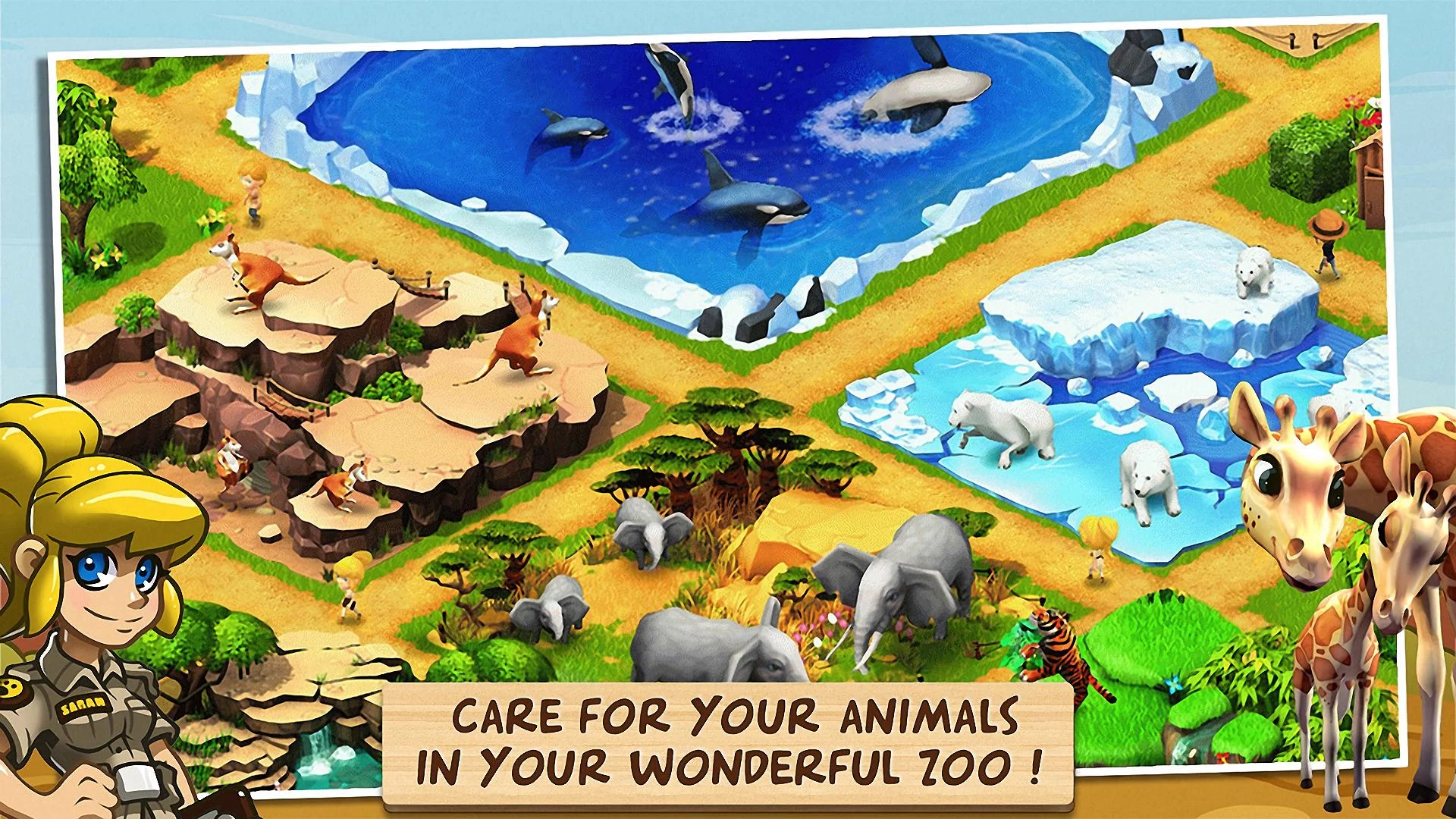 Изображение игры: Wonder Zoo - Animal rescue !