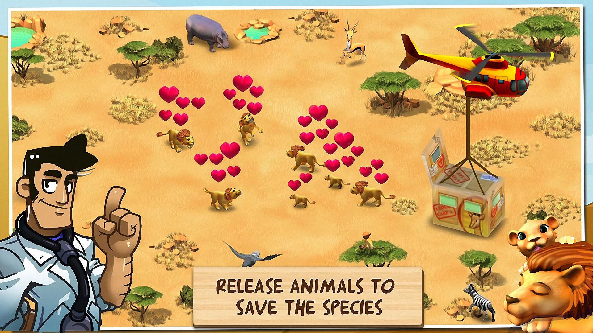 Изображение игры: Wonder Zoo - Animal rescue !